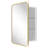 Anaahat Framed Medicine Cabinet Mirror Adjustable-1307788210-1307788211