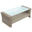 Canapé modulaire en osier avec repose-pieds et coussins 4 pièces U-Style-1743699495