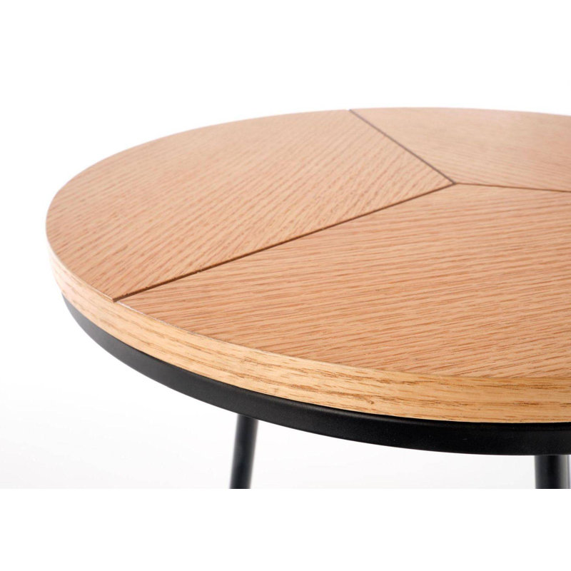 Gerhild Abstract Coffee Table, 50cm H x 45cm L x 45cm D