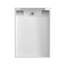 Lavabo de salle de bain rectangulaire sur pied 33,5 po Wetstone