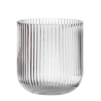 Ribbed Pattern Vase