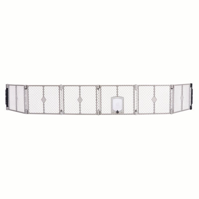PETYARD PASSAGE BARRIER WITH WALL MOUNT KIT