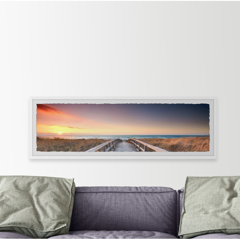 " Best Sunset ", H 15 po x l 45 po