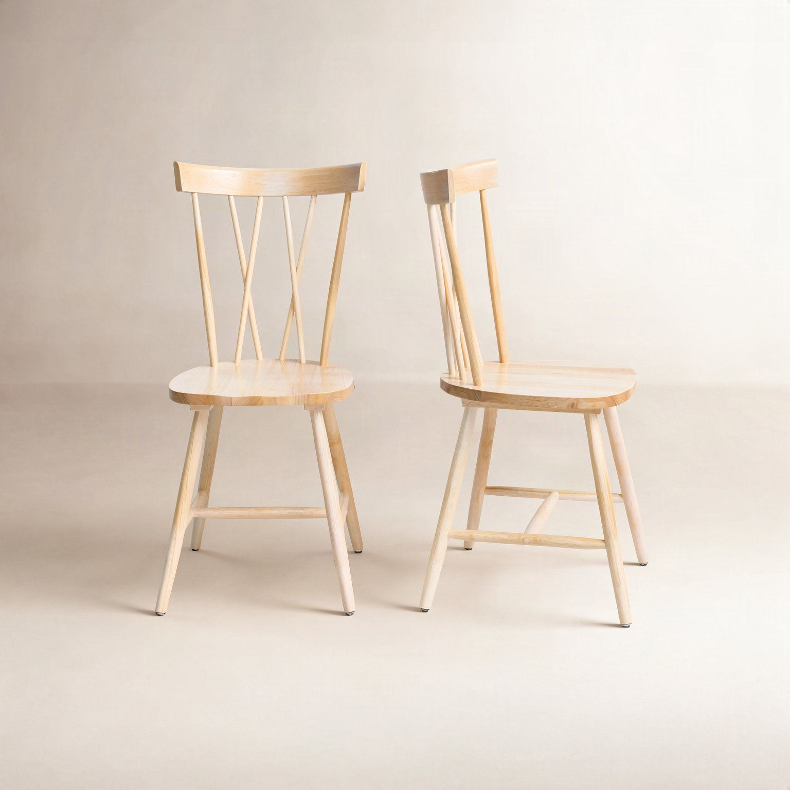 Porschia Dining Chair, Natural