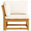 Canapé d'angle avec coussins 28,7 po x 28,7 po x 25,6 po Lark Manor ™