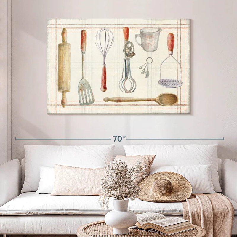 Senne Floursack Kitchen IX, 32" H x 48" W