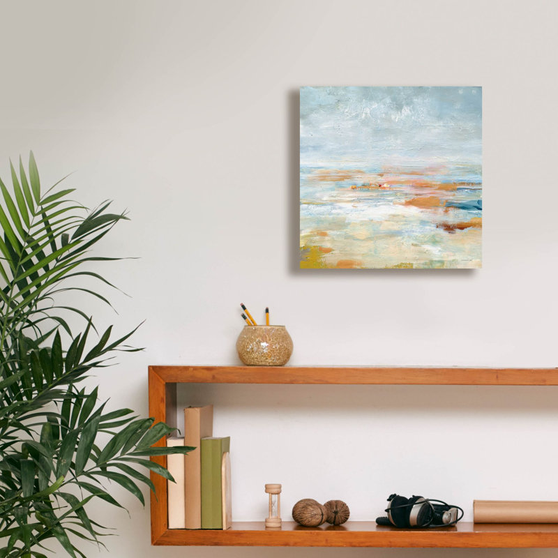 «To The Sea» par Danhui Nai, art mural sur toile, H 12 po x l 12 po