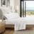 100% Cotton Percale Brushed & Washed 4 Piece Sheet Set-116302326-116250215