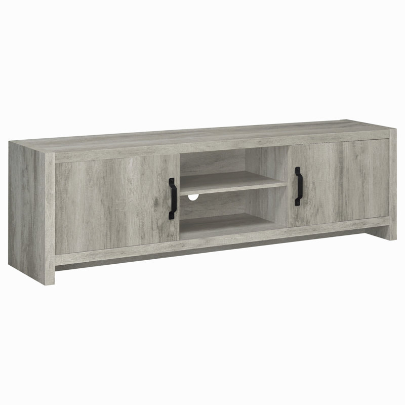 Conifer Grey Driftwood 71-Inch Tv Stand