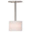 Luminaire suspendu cylindrique à 1 lumière