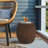 Faux Rattan Side Table