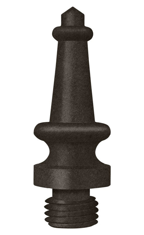 Embout de charnière central clocher, Bronze foncé