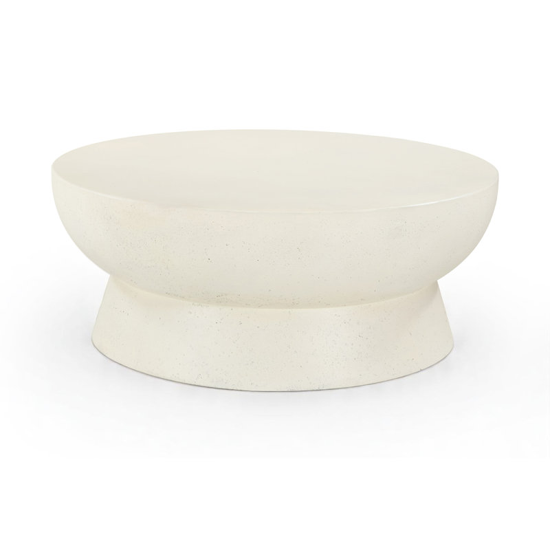 Table basse d'extérieur en béton Avaya Hullinger