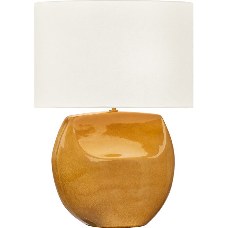 Pente 27 Table Lamp, Cracked Honey