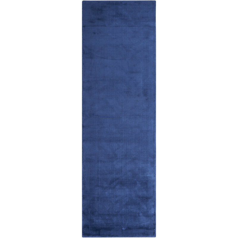 Lunar Solid Colour Hand Woven Area Rug, Runner 69 x 226cm