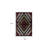 7' X 10' Brown Geometric Area Rug