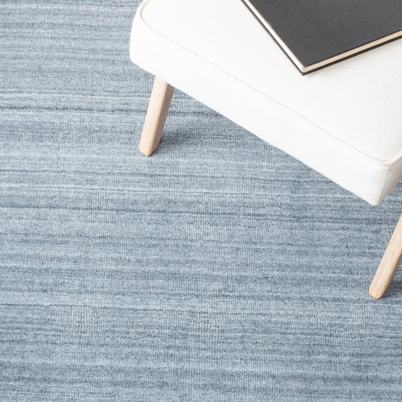 Arikara Hand Loomed Performance Solid Color Rug, Square 6'