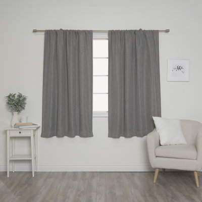 Reyna Room Darkening Curtain Single Panel