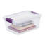 Contenant de rangement avec couvercle transparent Sterilite