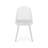 Stable Frame Outdoor Chairs - White Polypropylene, Weather-, Diamond Mesh Design In Polypropylene Stable,