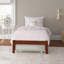 Lit plateforme robuste en bois massif avec lit gigogne Aayanna-448667738-456749049