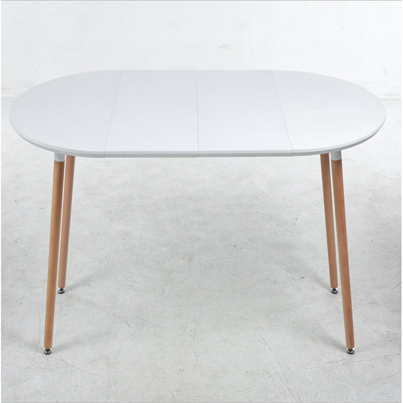 Extensible Table,Dining Table,Office Table,Coffee Table, Matte White, Matte White