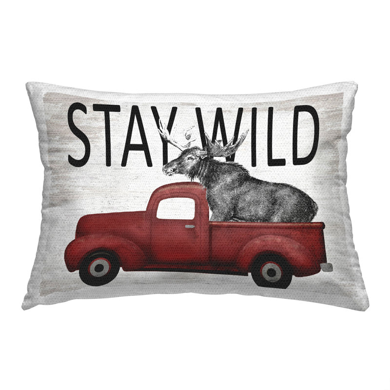 Coussin d'extérieur Stay Wild Moose