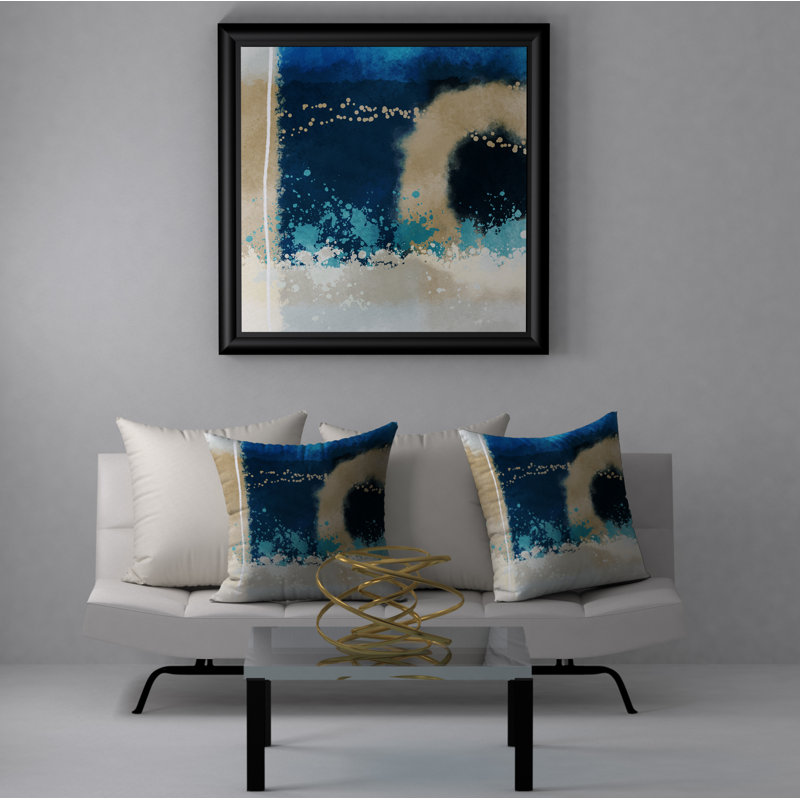 Housse de coussin carrée/insert, 18" x 18"