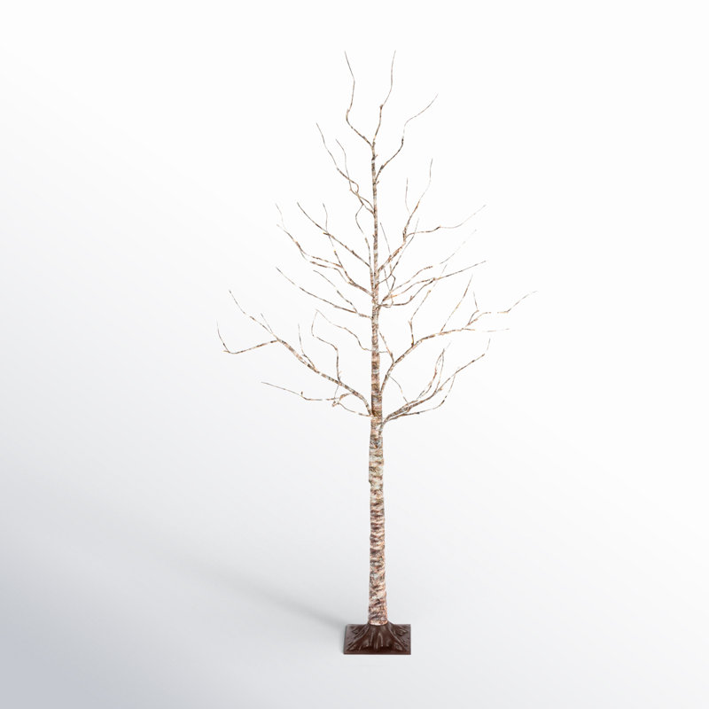 5.55' Lighted Artificial Pine Christmas Tree