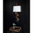 Southern Living Trillium Shaded Sconce; Dimensions 12W X 32.5H X 4..75D; Uses Two Maximum 40 Watt E12 Base Bulb (Not Included)
