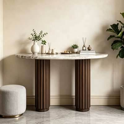 Console d'entrée Mid-Century