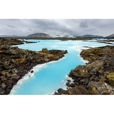 Blue Lagoon - Wrapped Canvas Print