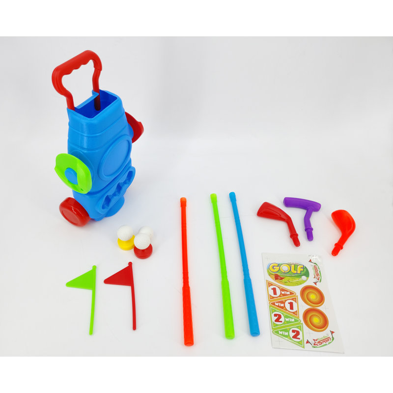 Mini-club de golf en plastique