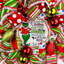 Couronne de Noël en grillage 18 po Grinch