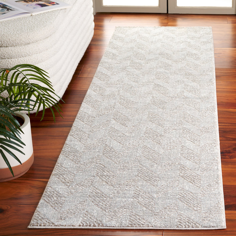 Itu Performance Geometric Rug, Runner 2'3" x 8'
