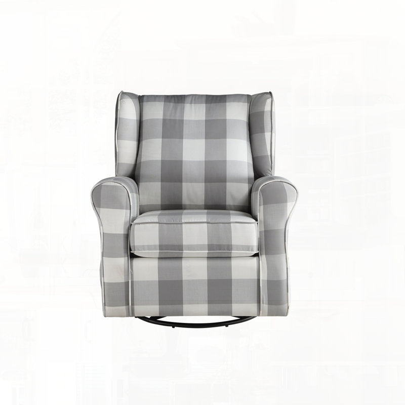 Fauteuil coulissant en tissu avec pivot