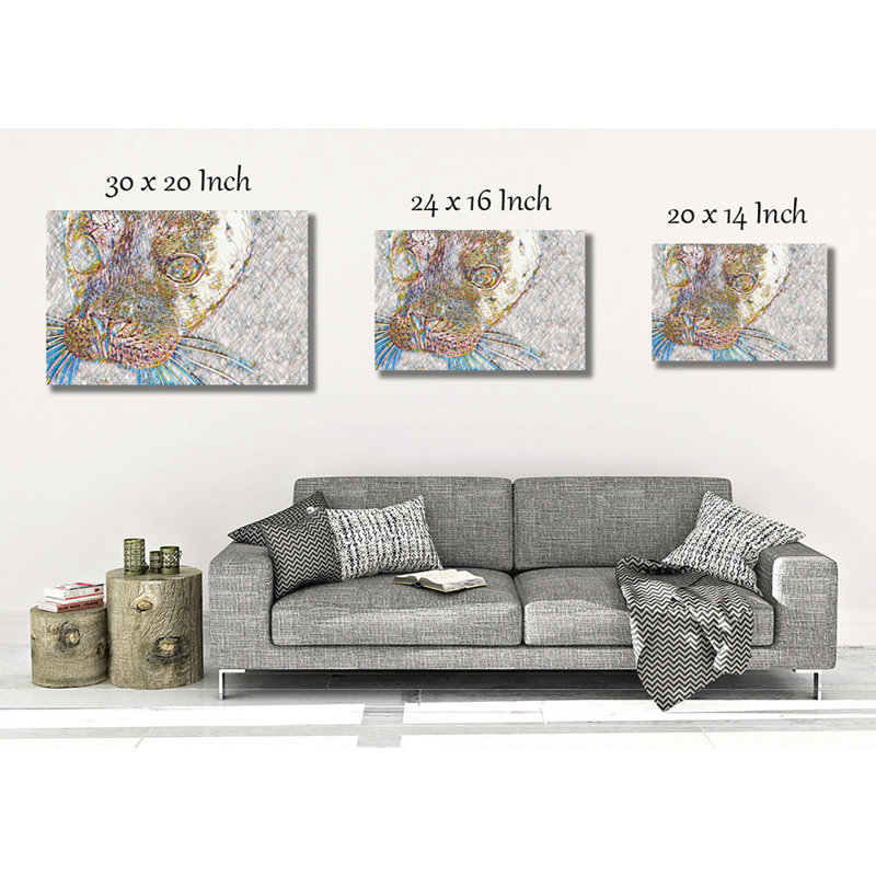 Wrapped Canvas Print, 50cm H x 76cm W