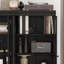 47.2 '' Four-Layer Square Combatable Bookcase With Glass Doors-110326838