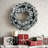Faux Lighted Pine 24'' Wreath