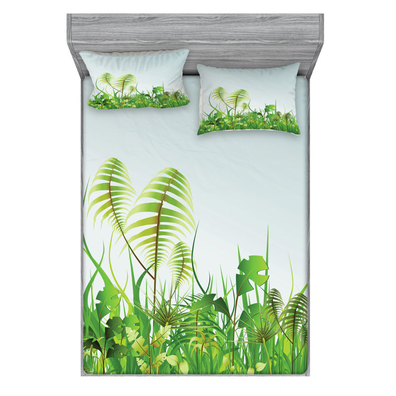 Microfiber Sheet Set, Full Sheet Set with Fitted Sheet