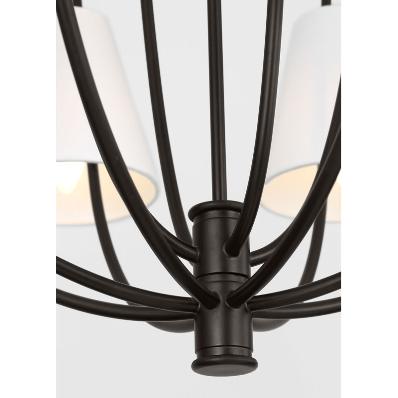 Marina Chandelier, Aged Iron, 116.63" H x 30" W  x 30" D