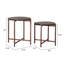 Ensemble de 2 tables gigognes Modern