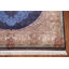 Tapis oriental bleu 7 x 7