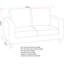 Clopton 2 Seater Sofa-2143651624