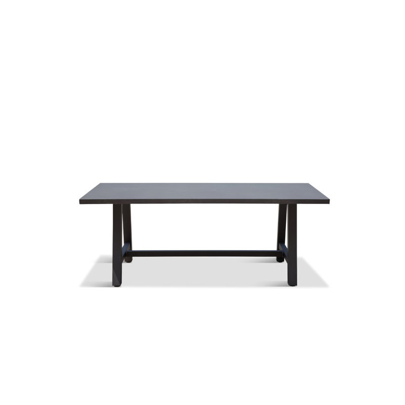 Common Trestle Outdoor 5 - Piece Dining Set with Cushions