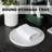 Guein 12” Round Natural Marble Tray-873599677