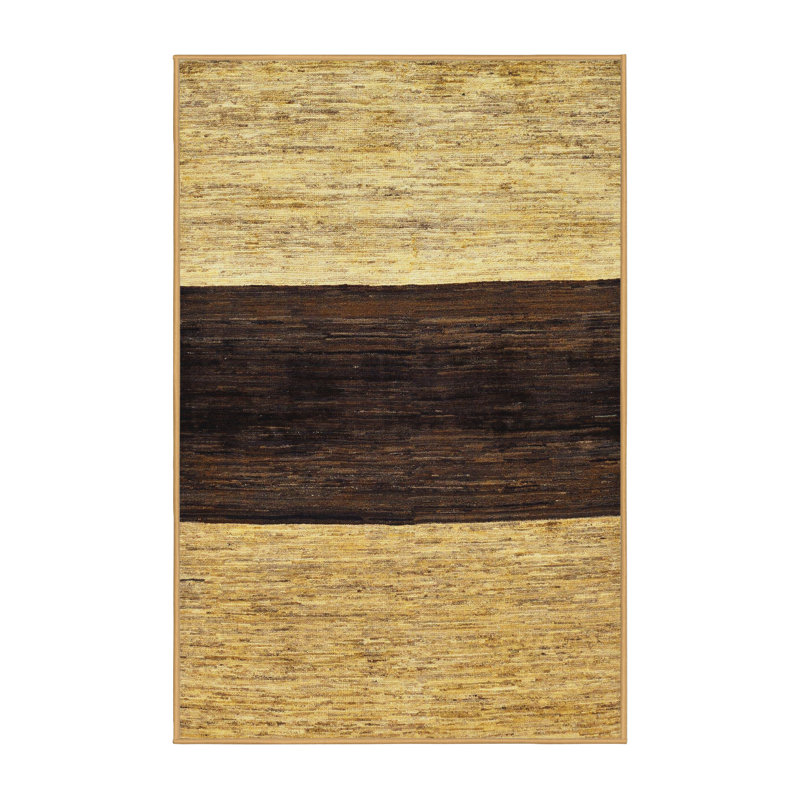 Tapis multicolore à motif abstrait Alicia-Louise, Rectangle 6 pi x 9 pi