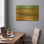 «The Harvest» par Vincent Van Gogh, art mural en métal doré, 24 po x 16 po-355990361
