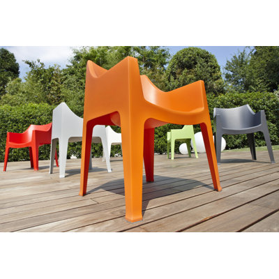 Stackable Outdoor Patio Dining Armchair