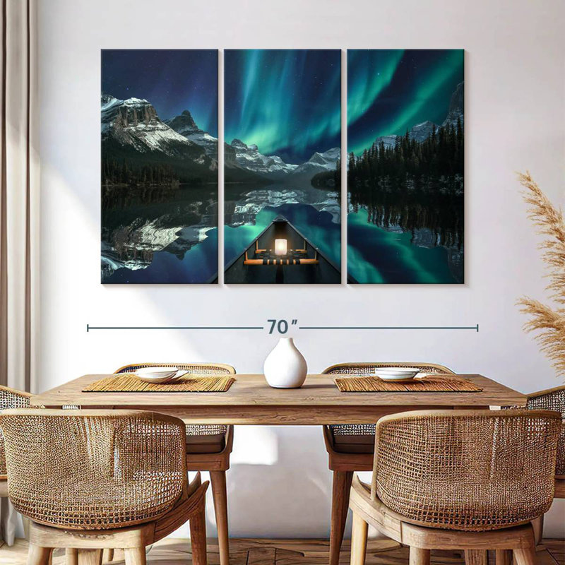 Ciel Alvord Maligne, lac Aurore, H 42 po x l 65 po